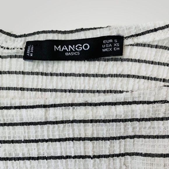MANGO Bell Sleeve Top - Picture 3 of 3